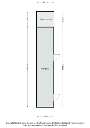 Plattegrond - Kapelaan Ramakersstraat 16A, 6413 EK Heerlen - Kapelaan Ramakersstraat 16 A Heerlen - Berging 2D.jpg